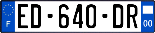 ED-640-DR