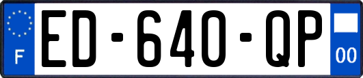 ED-640-QP