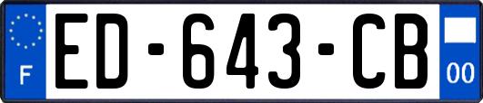 ED-643-CB