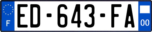 ED-643-FA