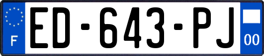 ED-643-PJ
