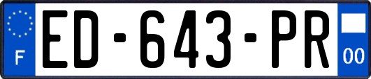 ED-643-PR
