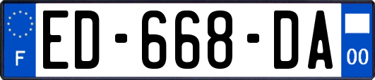 ED-668-DA