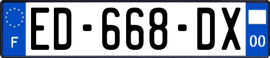 ED-668-DX