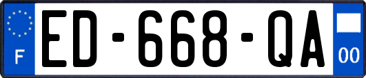 ED-668-QA