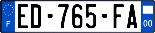 ED-765-FA