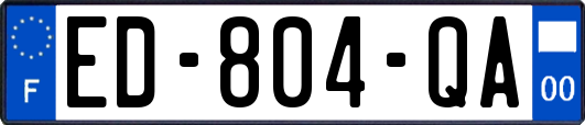 ED-804-QA