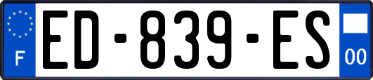 ED-839-ES