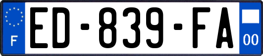 ED-839-FA