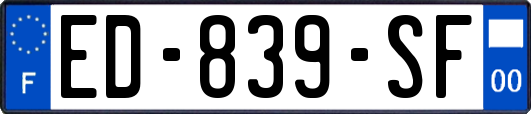 ED-839-SF