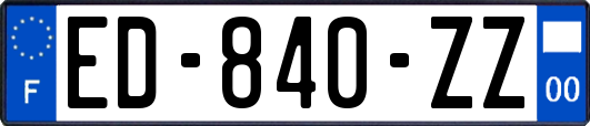 ED-840-ZZ