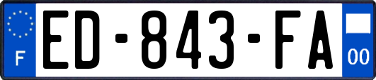 ED-843-FA