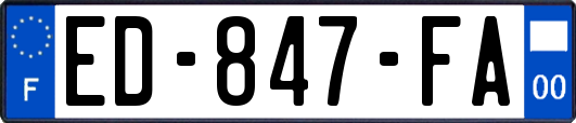 ED-847-FA