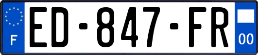 ED-847-FR