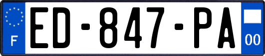 ED-847-PA