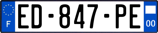 ED-847-PE