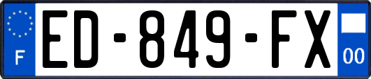 ED-849-FX