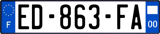 ED-863-FA