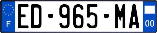 ED-965-MA