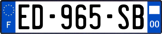 ED-965-SB