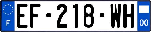 EF-218-WH