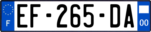 EF-265-DA