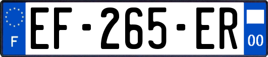 EF-265-ER