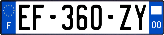 EF-360-ZY