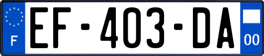 EF-403-DA