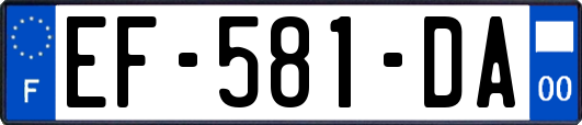 EF-581-DA