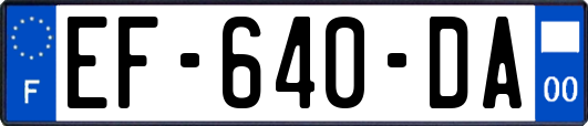 EF-640-DA