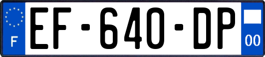 EF-640-DP