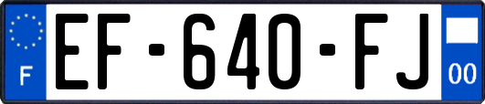 EF-640-FJ