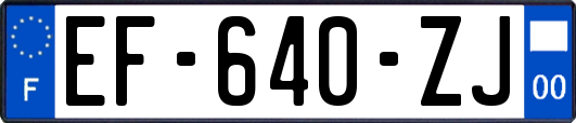 EF-640-ZJ