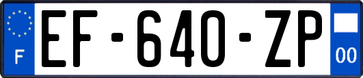 EF-640-ZP