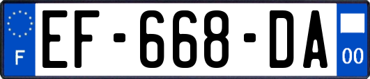 EF-668-DA