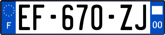 EF-670-ZJ