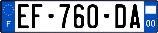 EF-760-DA
