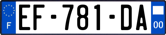 EF-781-DA
