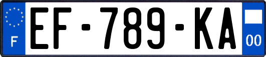 EF-789-KA