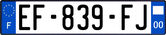 EF-839-FJ