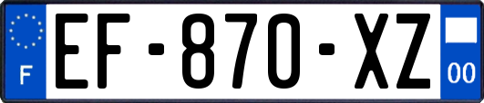 EF-870-XZ