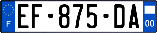 EF-875-DA