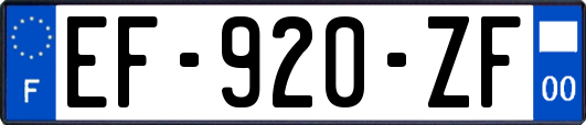EF-920-ZF