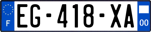EG-418-XA