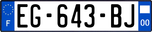 EG-643-BJ