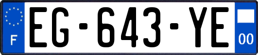 EG-643-YE