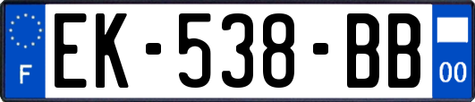 EK-538-BB