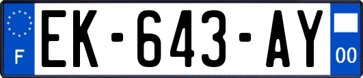 EK-643-AY