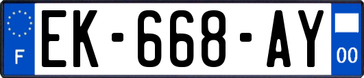 EK-668-AY